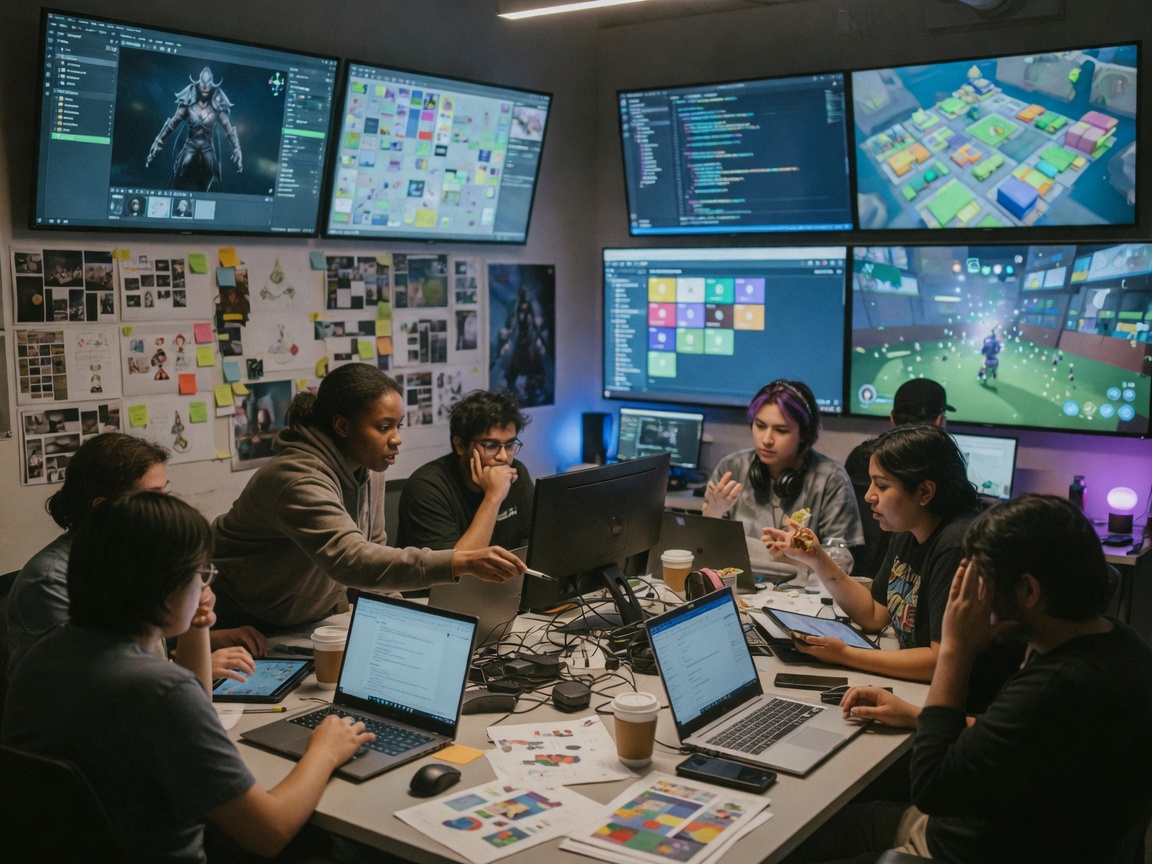Community driven game development — Challenges in Community Driven Game Development