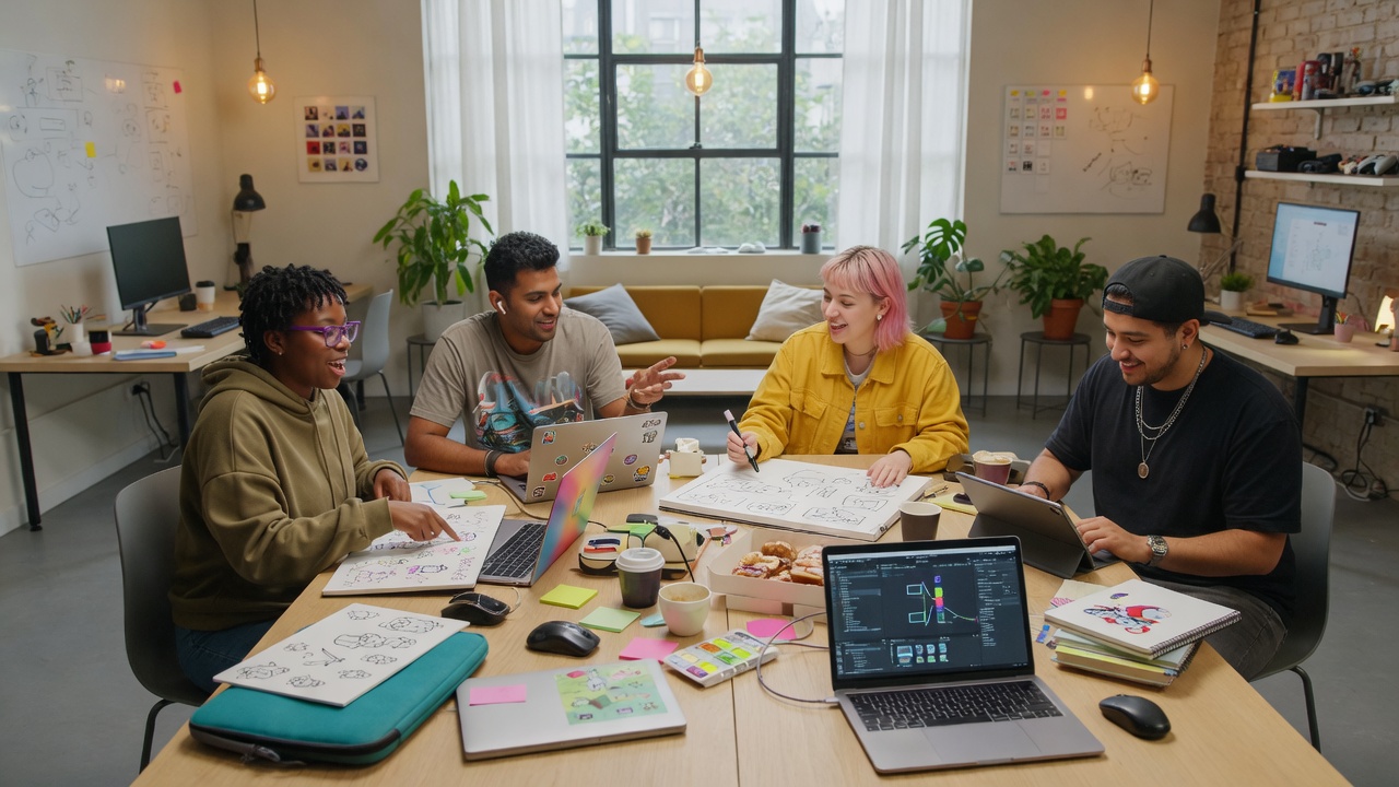 Collaboration in game jams